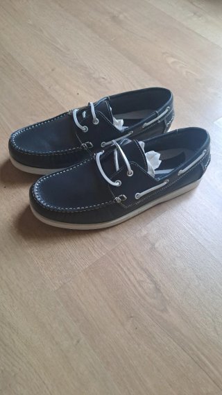 Zapatos náuticos azules