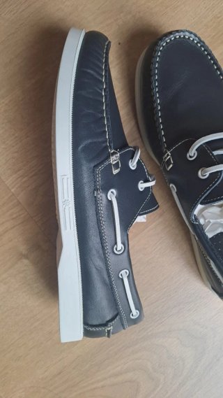 Zapatos náuticos azules