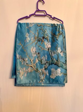 Pañuelo XL reversible floral