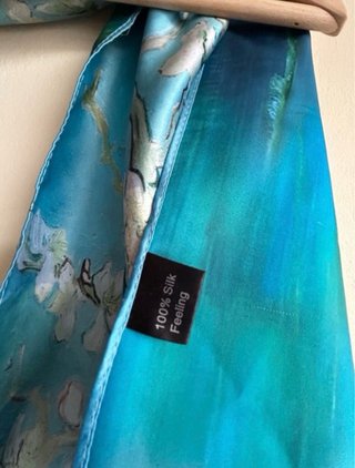 Pañuelo XL reversible floral