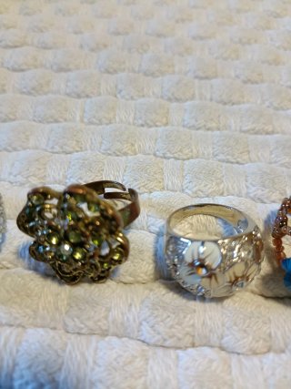 Lote 6 Anillos Ajustables