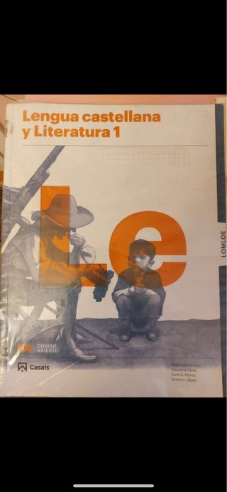 Lengua castellana y literatura 1, Le Bachillerato
