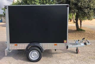 NUEVO: Remolque caja cerrada 750 kg