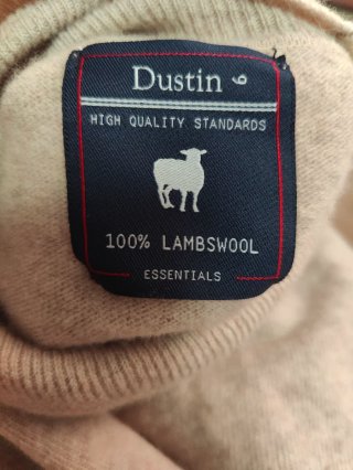 Jersey DUSTIN lana cuello alto hombre talla L