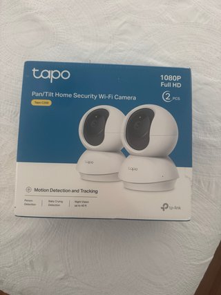 2 Cámaras Seguridad Wi-Fi Tapo C200
