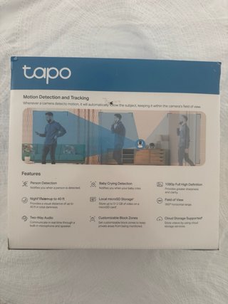 2 Cámaras Seguridad Wi-Fi Tapo C200