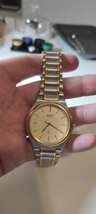 Orologio Seiko Quartz Bicolor Vintage