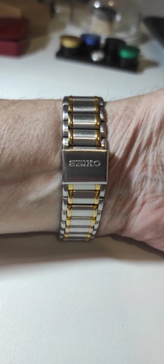 Orologio Seiko Quartz Bicolor Vintage