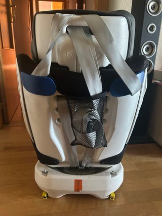 Silla coche isofix y cinturón niños