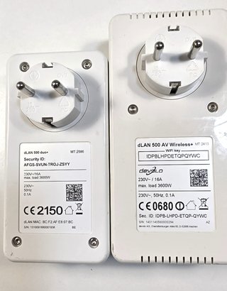 2 PLC Devolo 500 AV Wireless+
