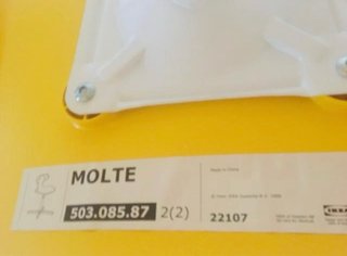 Silla de escritorio Ikea MOLTE