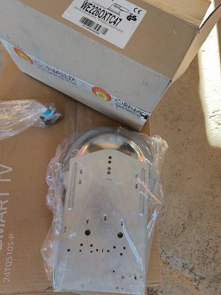 Lámpara LED Ornalux WE226OXTC47 Gris Plata