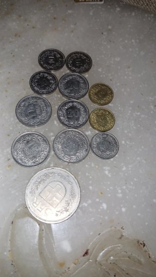 Monedas Suizas