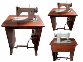 Máquina de coser Wertheim antigua