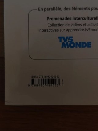 Libro texto de Frances 3 ESO Santillana Français