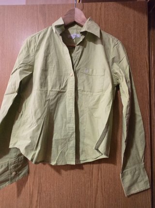 Camicia verde donna