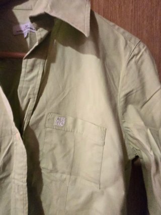 Camicia verde donna