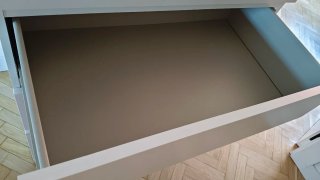 MALM. Cómoda de 3 cajones