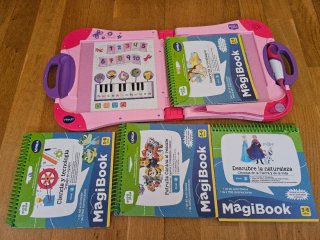 Libro interactivo "Magic Book" de Vtech + 6 libros
