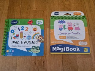 Libro interactivo "Magic Book" de Vtech + 6 libros