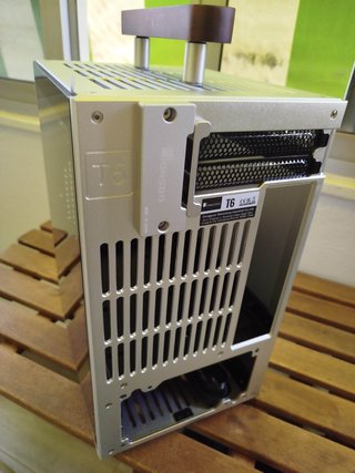 Caja Mini ITX Jonsbo T6 Silver