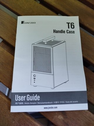 Caja Mini ITX Jonsbo T6 Silver