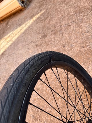 Bicicleta BMX Roja