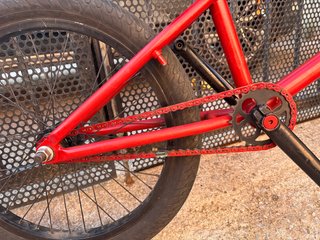 Bicicleta BMX Roja