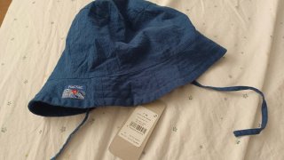 2 Gorros Tuc Tuc Talla 54 Azul y Naranja