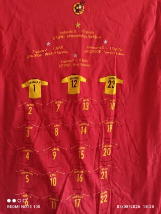 Camiseta España Eurocopa 2012