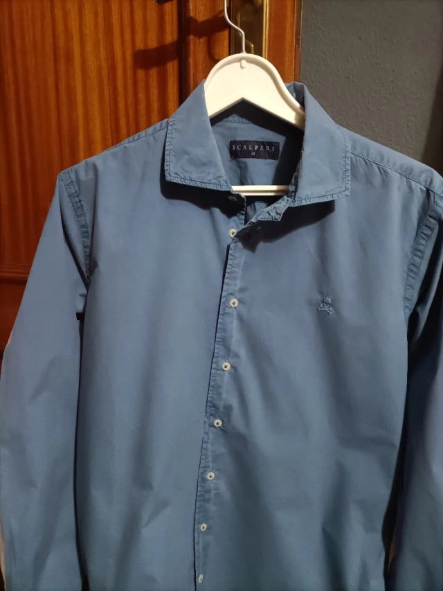 Camisa Scalpers Talla L Azul