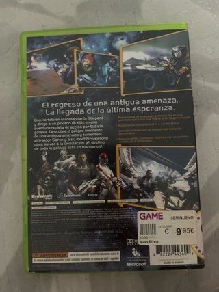 Mass Effect Xbox 360