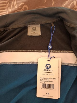Maillot Ciclismo Rogelli Manga Larga Talla M