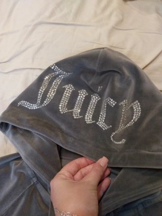 Felpa Juicy Couture Grigia Tg S