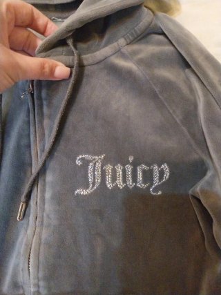 Felpa Juicy Couture Grigia Tg S