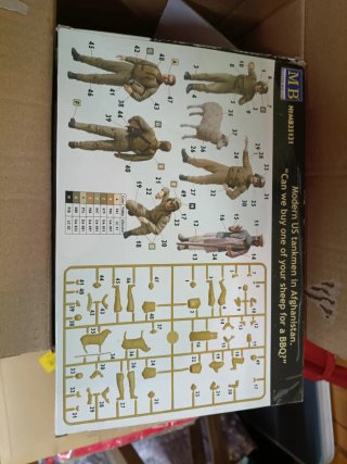 Kit Modellismo MB 1/35 N°35131 Modern US Tankmen