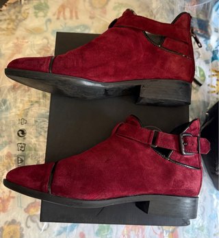 Botines Alpe Ante Burdeos Talla 38