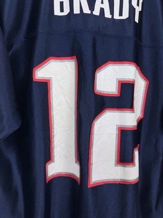 Camiseta NFL New England Patriots #12 Tom Brady