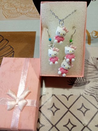 Set completo gioielli Hello Kitty