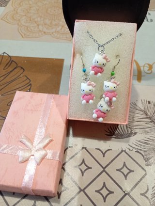 Set completo gioielli Hello Kitty