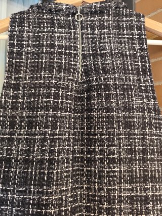 Vestido tweed