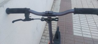 Patinete Plegable Azul y Naranja