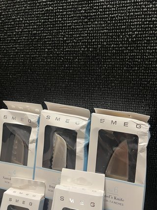 Lote 6 Cuchillos Smeg