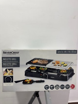 SilverCrest Raclette Grill sin usar