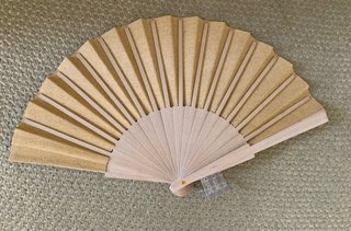 Leque de Cortiça Novo com Peixes