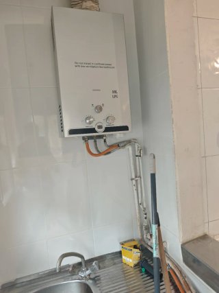 Calentador de gas butano 10L
