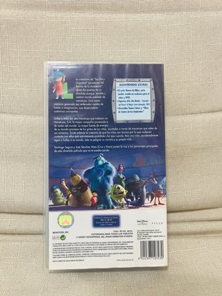 VHS (Disney Original) Monstruos S.A. Español