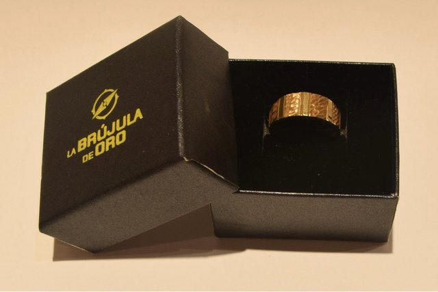 SORTIJA DE ORO 18K/ 4.1GR