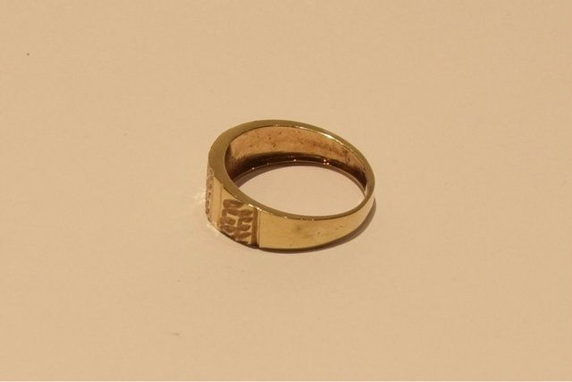 SORTIJA DE ORO 18K/ 4.1GR