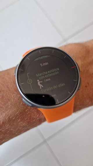 Polar Vantage V Smartwatch Naranja/Plata